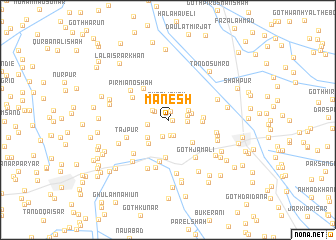 map of Manesh