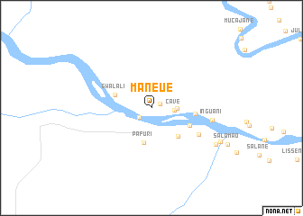 map of Maneue