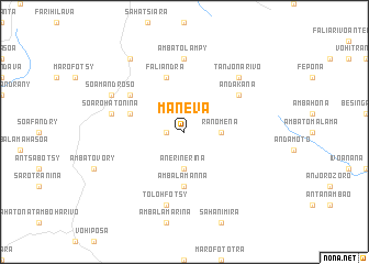 map of Maneva