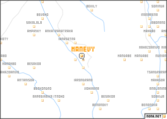 map of Manevy