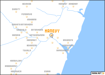 map of Manevy