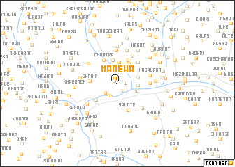 map of Manewa