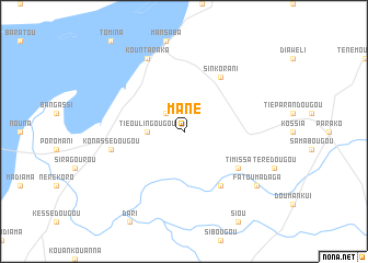 map of Mané