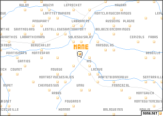 map of Mane