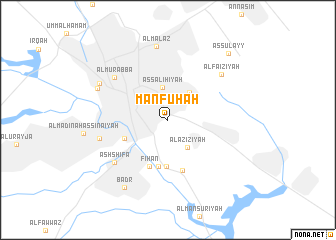 map of Manfūḩah