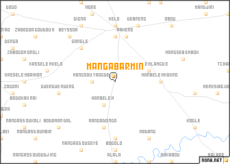 map of Manga Barmin