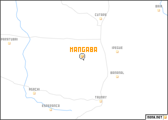 map of Mangaba