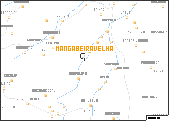 map of Mangabeira Velha