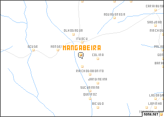 map of Mangabeira