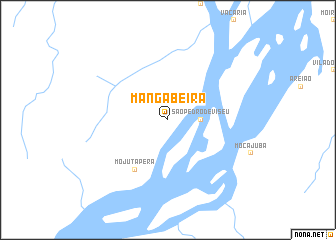 map of Mangabeira