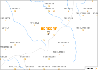 map of Mangabe