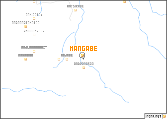 map of Mangabe