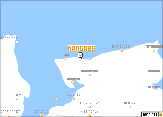 map of Mangabe