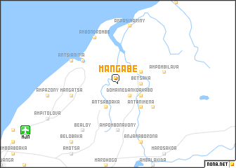 map of Mangabe