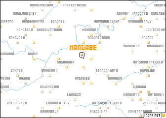 map of Mangabe