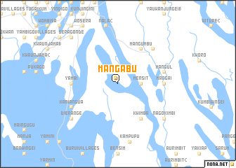 map of Mangabu