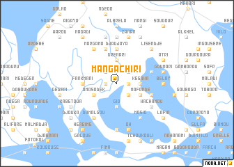 map of Mangachiri