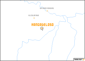 map of Manga del Oso