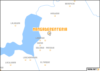 map of Manga de Rentería