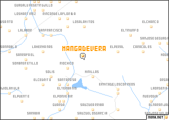 map of Manga de Vera