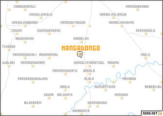 map of Manga Dongo