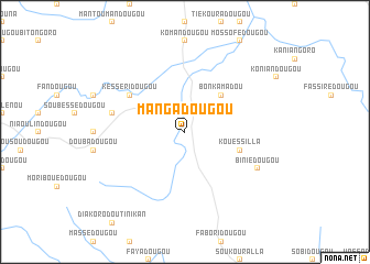 map of Mangadougou