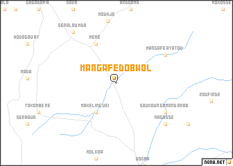 map of Mangafé Dobwol