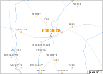 map of Mangaïzé