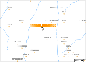 map of Mangalangongo