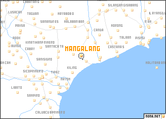 map of Mangalang