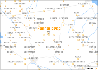 map of Manga Larga