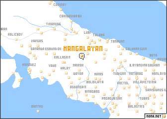 map of Mangalayan