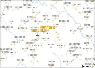 map of Mangala
