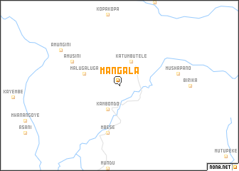 map of Mangala