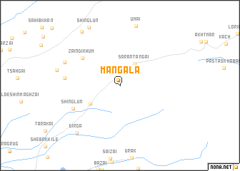 map of Mangala