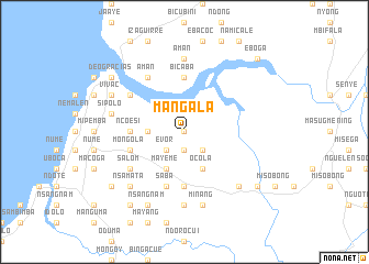 map of Mangala