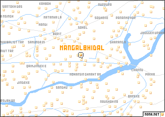 map of Mangal Bhidāl