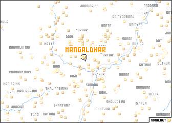 map of Mangaldhār