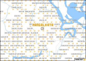 map of Mangalhāta