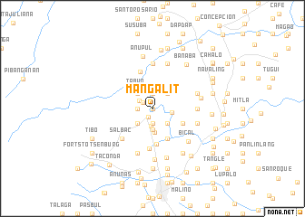 map of Mañgalit