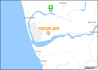 map of Mangalore