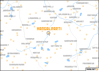 map of Mangalparti