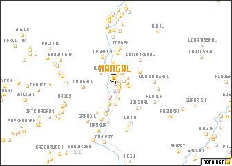 map of Mangal