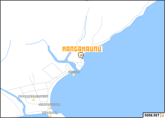 map of Mangamaunu