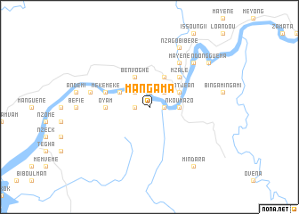 map of Mangama