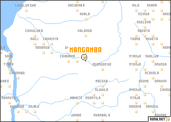 map of Mangamba