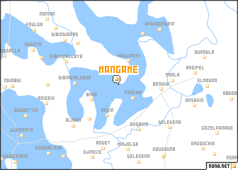 map of Mangame