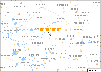 map of Mangampet