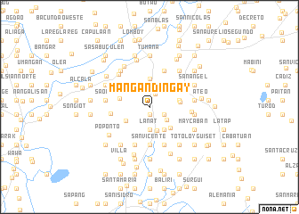 map of Mangandingay