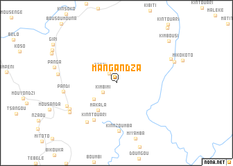 map of Mangandza